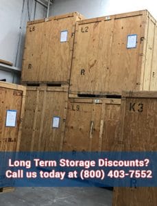 long term storage discounts contact company