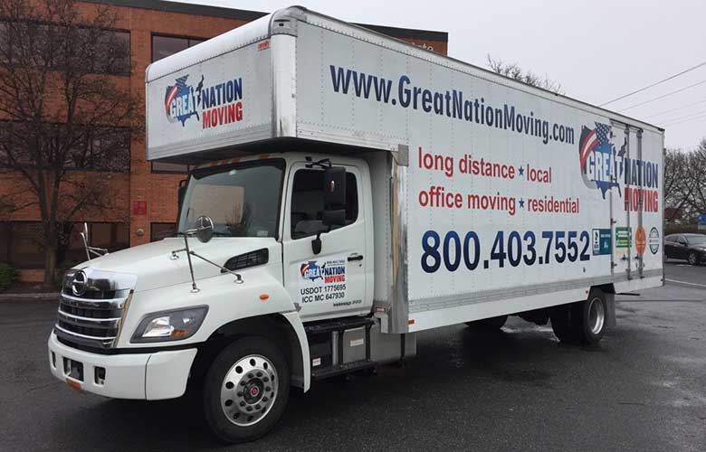 Truck for short distance relocation